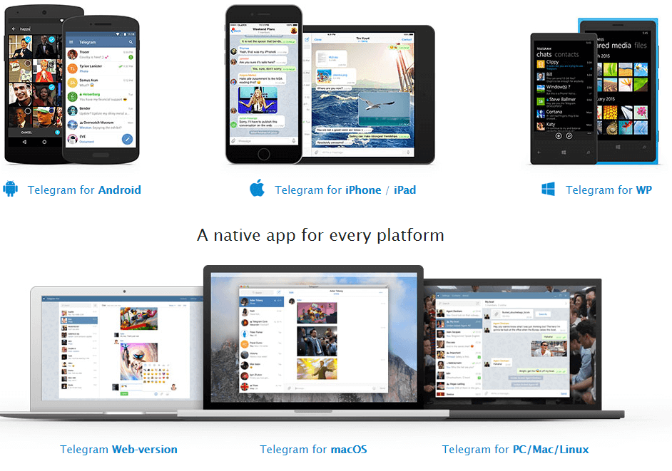 Приложения для Telegram