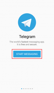 Регистрация на Telegram